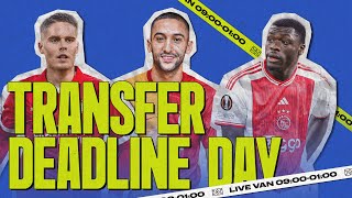 TRANSFER DEADLINE DAY  Live van 0900 tot 0100 [upl. by Fonz]