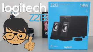 Logitech Z213 Unbox and Review [upl. by Lesde880]