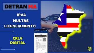 IPVA 20232024🔹MARANHÃO🔹 CRLV Digital MULTAS LICENCIAMENTO 2023™ [upl. by Byler]