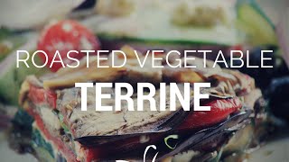 How to make a Roasted Vegetable Terrine Crustless Layered Veggie Pie  Cooking with Mira [upl. by Freberg529]