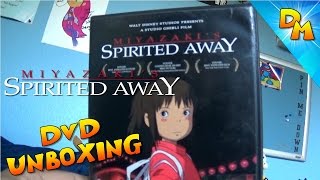 quotSpirited Awayquot DVD Unboxing [upl. by Loredo601]