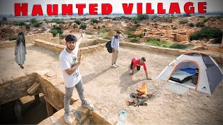 Night survival challenge in worlds most haunted kuldhara village [upl. by Ahsap]