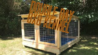 The DOPEST Custom Double Bay Kennel [upl. by Dilks]