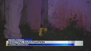 Overnight Birmingham shooting investigation [upl. by Enriqueta429]