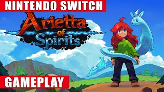 Arietta of Spirits Nintendo Switch Gameplay [upl. by Rimas]