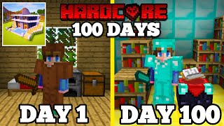 I Survived 100 DAYS in Craft World [upl. by Rickey416]