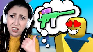 I Taught a NOOB How to Play Roblox Big Paintball [upl. by Ddat]