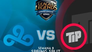 Cloud 9 vs Team Impulse  Semana 8  Día 2  LCS NA Spring Split 2016  Español [upl. by Henson]