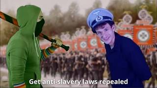 AnarchoCommunism vs Fascism The Rap Battle ft roennreeds [upl. by Lienaj]