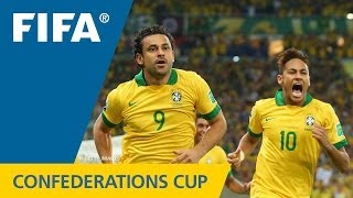 Brazil 30 Spain  FIFA Confederations Cup 2013  Match Highlights [upl. by Aydan]