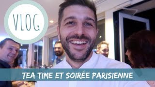 TEA TIME ET SOIRÉE PARISIENNE  VLOG [upl. by Anneehs2]