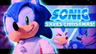 Sonic Plush Movie Sonic Saves Christmas [upl. by Nylcaj]