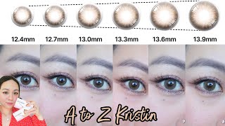 HAPA KRISTIN A TO Z KRISTINClose Up ReviewComparisons [upl. by Acissev662]