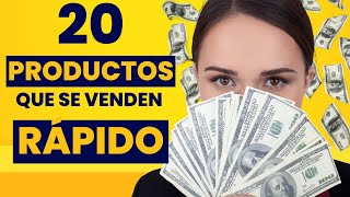 🤑 20 Productos que Se Venderán RÁPIDO y FÁCIL En 2024  Qué Vender Para GANAR DINERO ✅ [upl. by Goldarina751]