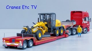 Motorart New Holland F1567A Grader by Cranes Etc TV [upl. by Sheffie]