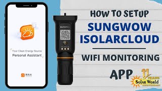 How to setup Sungrow WiFi Monitoring App [upl. by Phebe475]