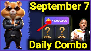 7 September Hamster Kombat Daily Combo Today  Hamster Kombat Daily Combo Today [upl. by Naimaj201]