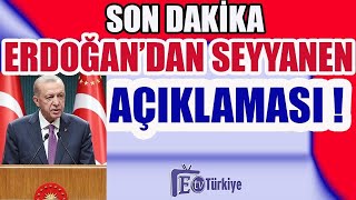 Emekliye Seyyanen Açıklaması geldi Erdoğan ne demek istedi [upl. by Uok]