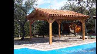 Pergolas porches y cenadores de madera 916266322 [upl. by Stilu252]