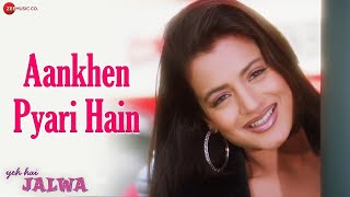 Aankhen Pyari Hain  Yeh Hai Jalwa  Salman Khan Amisha Patel  Alka Yagnik Kumar Sanu  Himesh [upl. by Anirbas]