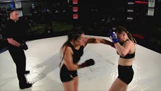 Lotti Guba V Stephanie Evans Cage Warriors Academy Ebbw Vale March 1st 2019 [upl. by Subocaj28]