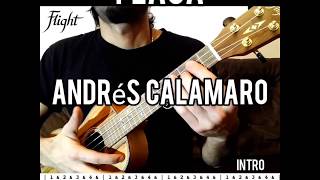 Flaca  ANDRES CALAMARO Ukelele fingerstyle Tutorial INTRO [upl. by Eenaj]