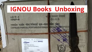 IGNOU Books Unboxing  IGNOU  MA History IGNOU  The E Nub  IGNOU 2022 [upl. by Orapma]