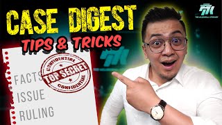 Case Digest Tips Na Sana Alam Ko Dati Pa [upl. by Esinal]