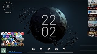 My Rainmeter Desktop Setup  Layout Tutorial  How to customize your Windows 10 Desktop [upl. by Urbannal]