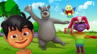 Kalu Madari Aaya  Hindi Nursery Rhymes  Balgeet In Hindi  Kids Channel India  कालू मदारी [upl. by Alarice232]