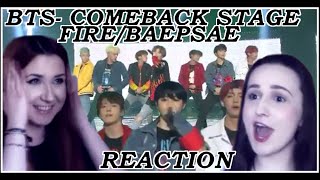 BTS COMEBACKSTAGE FIREBAEPSAE REACTION  KOOKIE STOP [upl. by Sclater]