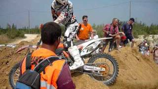 Stefan everts  hillclimb wonck  maxi freeride 2010 [upl. by Nirraj425]