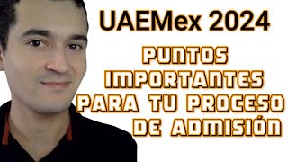 Todo sobre la convocatoria a la UAEMex en el 2024 importante [upl. by Miarfe252]