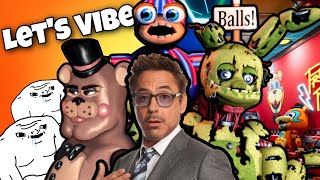 Playing FNAF Fan Games  The Glitched Attraction  Lets Lose Some Braincells [upl. by Dachi]