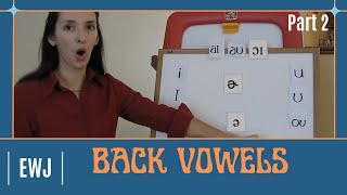 Pronunciation of English Vowel Sounds  Back Vowels  Part 2 [upl. by Vaios]