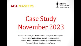 How to Pass the ACA Case Study Exam FDM November 2023 [upl. by Scales]