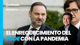 Federico a las 8 La trama de Ábalos y otros ministros del PSOE enriqueciéndose con la pandemia [upl. by Kylynn197]