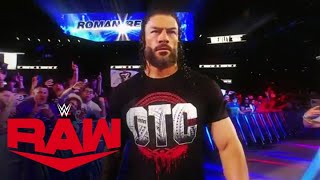 Roman Reigns’ stunning return at SummerSlam Raw highlights Aug 5 2024 [upl. by Crelin]