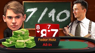 Can Fedor Holz Beat High Stakes Cash [upl. by Yeltihw167]