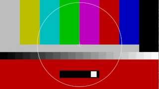 Testbild Testcard Test Pattern Widescreen [upl. by Eiderf]