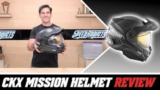 CKX Mission AMS Helmet Review at SpeedAddictscom [upl. by Assirim]