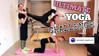 ULTIMATE YOGA CHALLENGE DANCER EDITION Ft Michael and Jowita [upl. by Nahum]