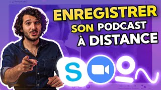 4 LOGICIELS GRATUITS pour enregistrer son PODCAST À DISTANCE Zoom Skype Zencastr Riversidefm [upl. by Cordelia528]