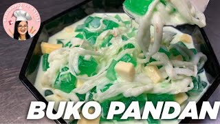 BUKO PANDAN  FILIPINO DESSERT  PANLASANG PINOY [upl. by Charmine95]