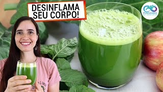 OS SEGREDOS DO SUCO MAIS SAUDÁVEL DO MUNDO SUPER ANTI INFLAMATÓRIO DESINFLAMA SEU CORPO [upl. by Maris]