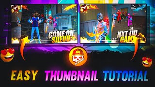 How To Edit Thumbnail Like PKGAMERS 😍 ZeroxFF jaise thumbnail kaise banaye🔥 [upl. by Elyac361]