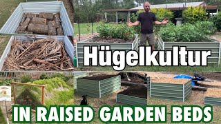 How to Use Hügelkultur in Raised Garden Beds [upl. by Nomelif355]