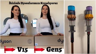 DYSON V15 vs GEN5 KARŞILAŞTIRMA👀 [upl. by Whetstone]