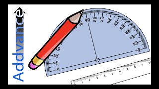 Using a Protractor Drawing and Measuring Angles  Addvance Maths 😊➕ [upl. by Annayat]