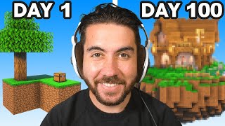 How Much Money Can I Make in 100 Days on Skyblock [upl. by Nerret728]